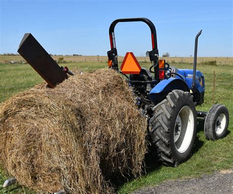 skid steer bale knife|Round Bale Knife .